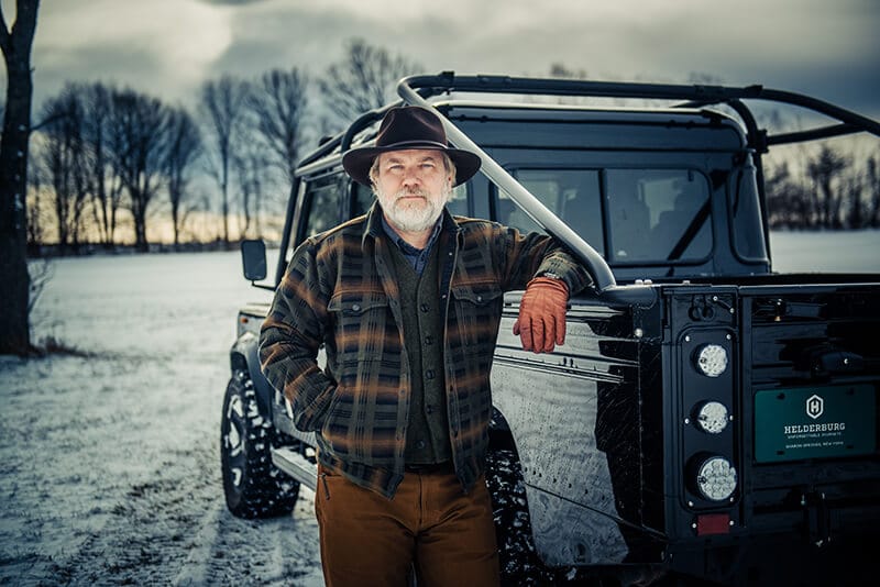 Paul with Restored Defender